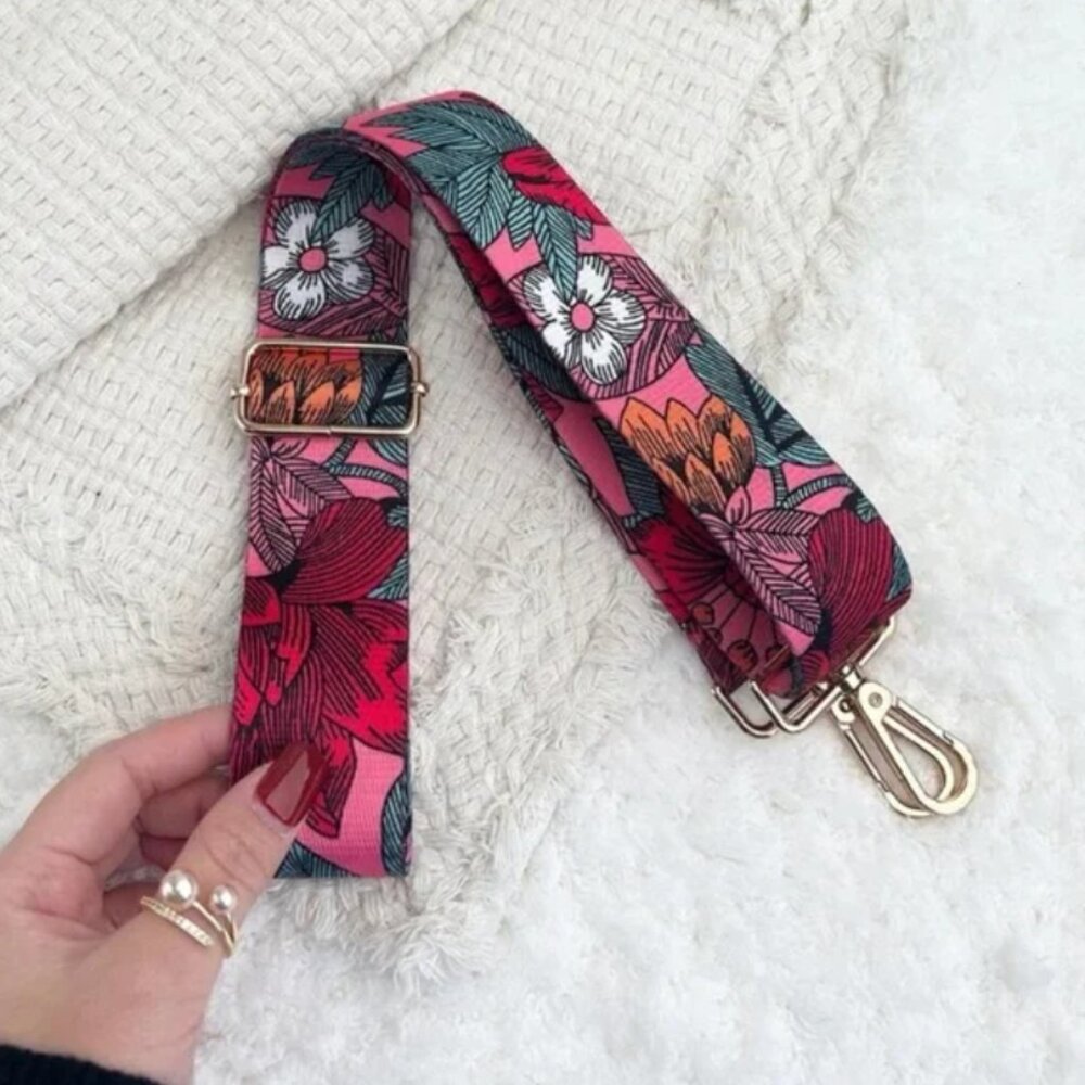 Floral Bag Strap For your Purse